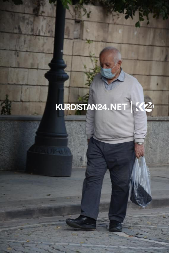 بالصور | أربيل تتنفس الصعداء غداة تراجع إصابات الجائحة